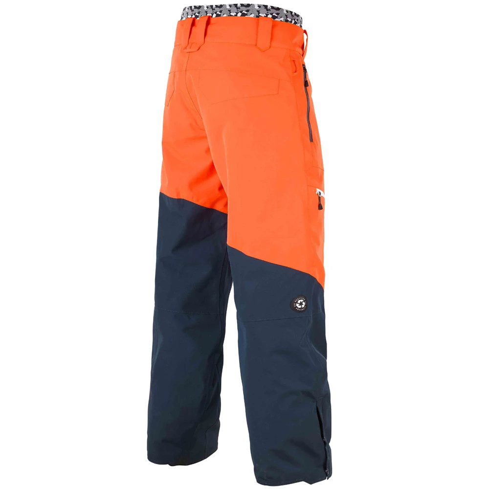 Picture Alpin Snowboardhose Orange Dark Blue Herren 2 Picture Alpin Snowboardhose Orange Dark Blue Herren – Bild 2