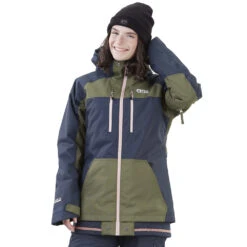 Picture Lander Snowboardjacke Army Green Damen