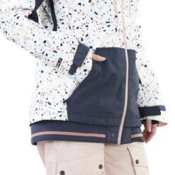 Picture Lander Skijacke Terrazo White Damen -PICT Snow Geschaft picture lander wvt196 terrazo white 02 grossgX8L4TCGMGRiu