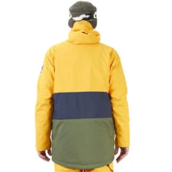 Picture Pure Snowboardjacke Yellow Dark Blue Herren -PICT Snow Geschaft picture pure jacket mvt299 yellow dark blue 02 grossmlrq71VOMi4Ip