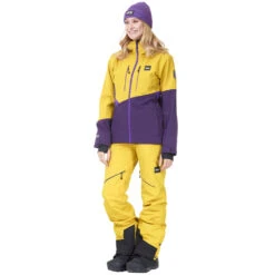 Picture Seen Skijacke Safran Damen -PICT Snow Geschaft picture seen jacket wvt189 safran 02 grossNLn0JiIvO50UJ