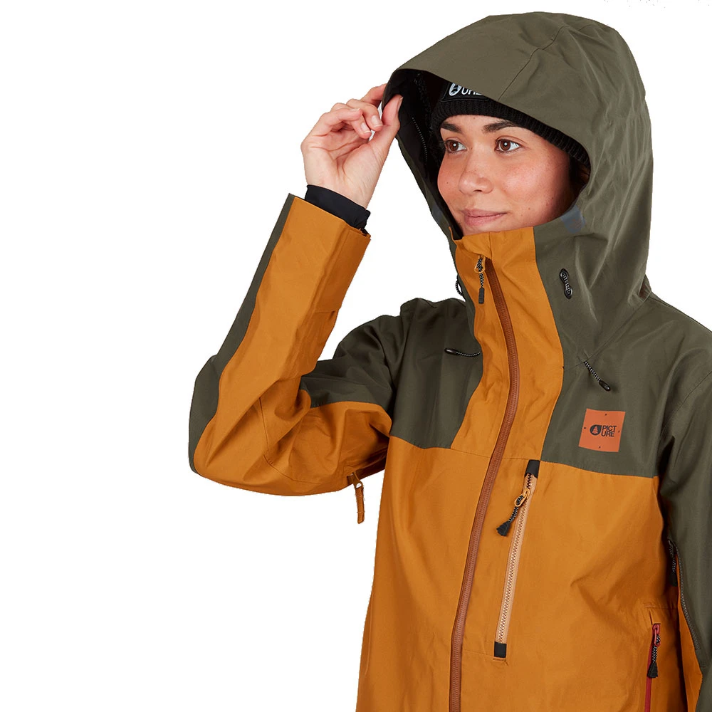 Picture Sylva 3L Schneejacke Dark Golden Damen 3 Picture Sylva 3L Schneejacke Dark Golden Damen – Bild 3