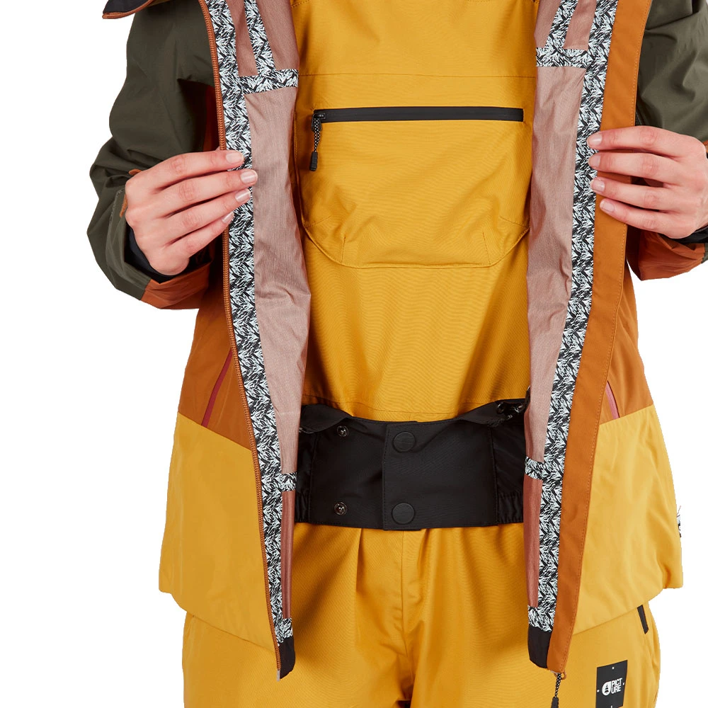 Picture Sylva 3L Schneejacke Dark Golden Damen 8 Picture Sylva 3L Schneejacke Dark Golden Damen – Bild 8