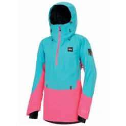 Picture Tanya Snowboardjacke Light Blue Pink Damen -PICT Snow Geschaft picture tanya wvt190 light blue pink 06 gross