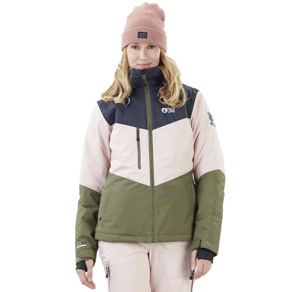 Picture Week End Snowboardjacke Dark Blue Army Green Damen 1 Picture Week End Snowboardjacke Dark Blue Army Green Damen