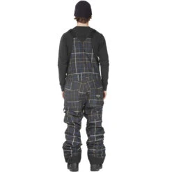 Picture Yakoumo Bib Latz-Wintersporthose Black Tartan Herren -PICT Snow Geschaft picture yakoumo bib pant mpt096 black tartan 02 grossCsgIKvGRJ0qDx