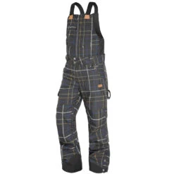 Picture Yakoumo Bib Latz-Wintersporthose Black Tartan Herren -PICT Snow Geschaft picture yakoumo bib pant mpt096 black tartan 03 grossmaP3KXQ3PZJ82