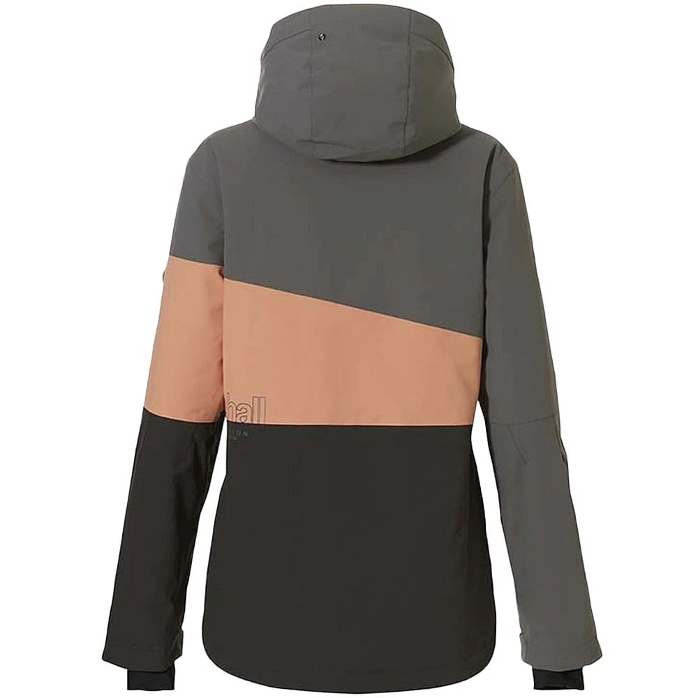 Rehall Ricky-R Snowboardjacke Gunmetal Damen 2 Rehall Ricky-R Snowboardjacke Gunmetal Damen – Bild 2