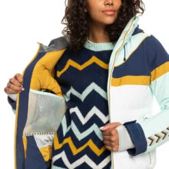 Roxy Peak Chic Insulated Snowboardjacke Fair Aqua Damen -PICT Snow Geschaft roxy peak chic insulated erjtj03379 bdy0 05 grossbxrzKSIEUATYw