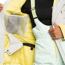 Roxy Ravine Skijacke Grey/Türkis Damen -PICT Snow Geschaft roxy ravine jacket erjtj03392 sfv0 03 gross