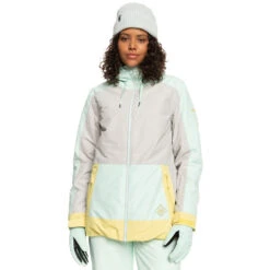 Roxy Ravine Skijacke Grey/Türkis Damen