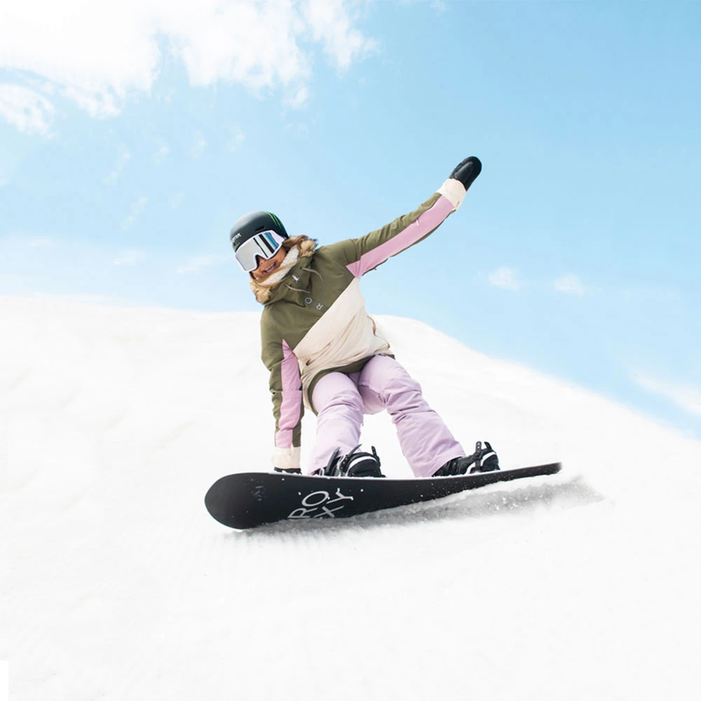 Roxy Shelter Skijacke Burnt Olive Damen 7 Roxy Shelter Skijacke Burnt Olive Damen – Bild 7