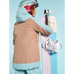 Roxy Ravine Schneejacke Stone Blue Damen -PICT Snow Geschaft roxy shelter jacket erjtj03336 bhy0 05 gross