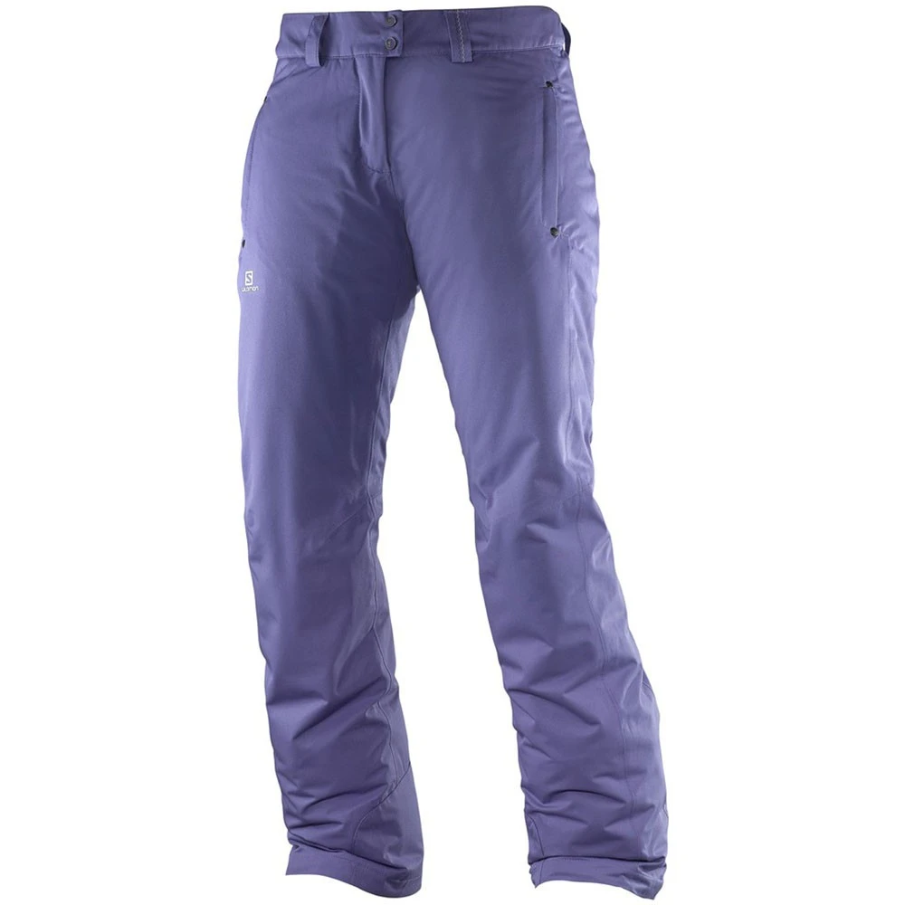Salomon Stormspotter Skihose Daybreak Grey Damen 1 Salomon Stormspotter Skihose Daybreak Grey Damen