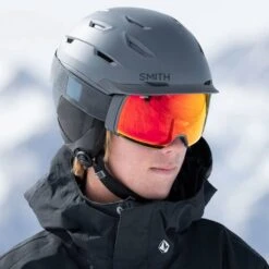 Smith Level MIPS Skihelm Matte Slate Damen, Herren -PICT Snow Geschaft smith level mips e006280tb 04 grossWPKFBIBb1IIG1