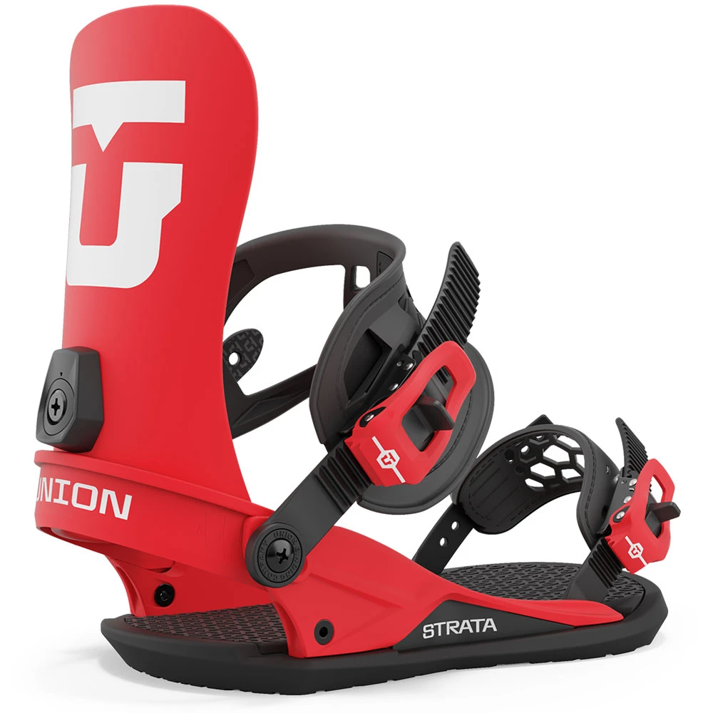 Union Strata Snowboard-Bindung Red Herren 1 Union Strata Snowboard-Bindung Red Herren