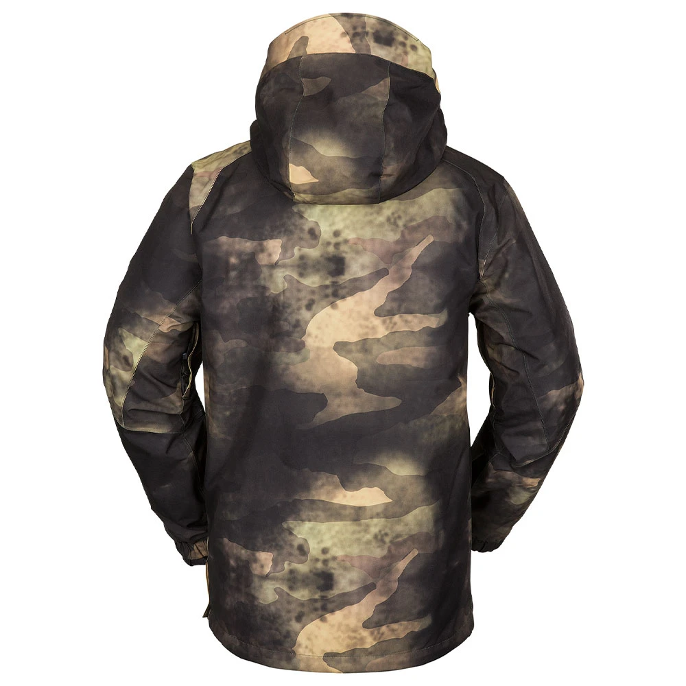 Volcom Brighton Pullover Wintersportjacke Camouflage Herren 2 Volcom Brighton Pullover Wintersportjacke Camouflage Herren – Bild 2