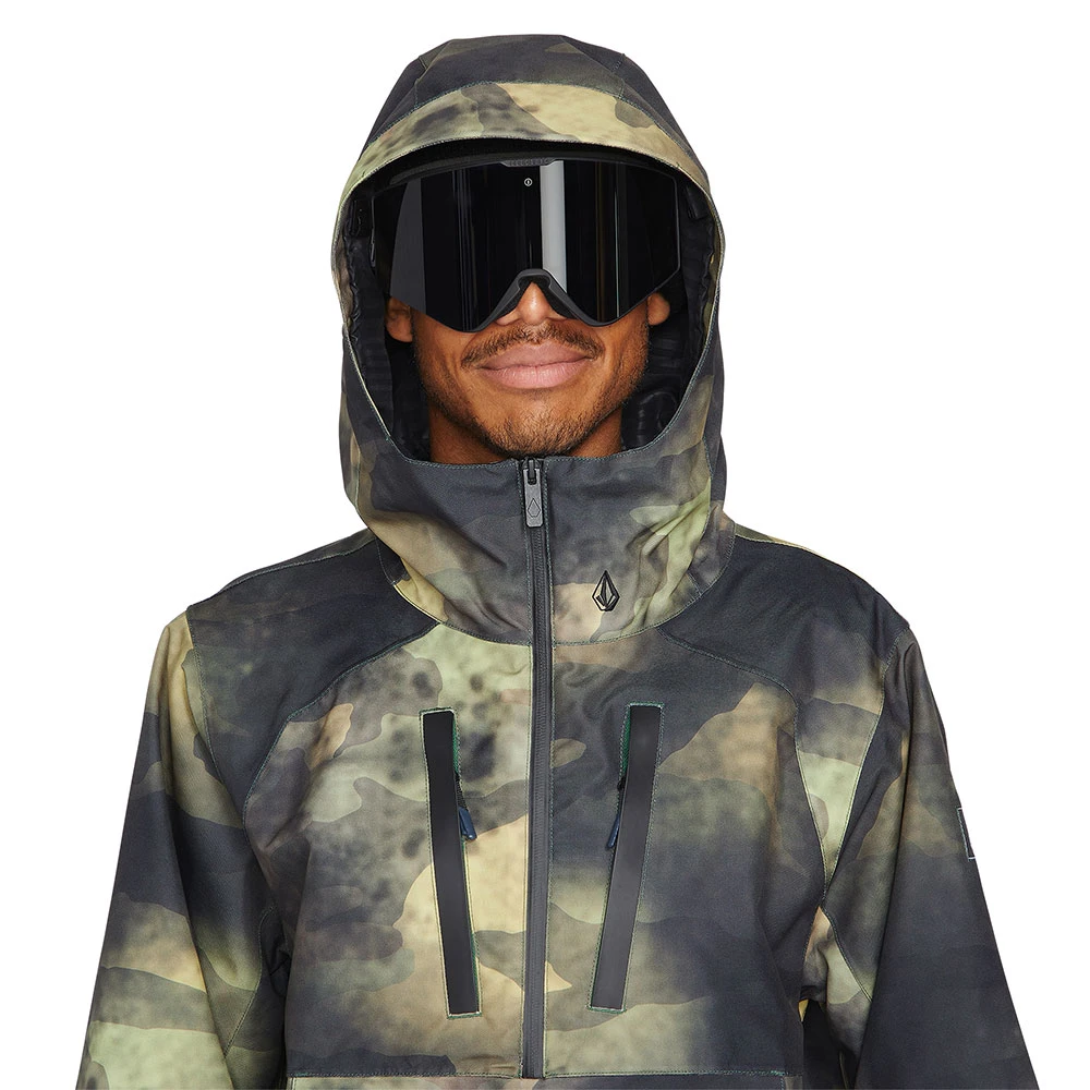 Volcom Brighton Pullover Wintersportjacke Camouflage Herren 3 Volcom Brighton Pullover Wintersportjacke Camouflage Herren – Bild 3