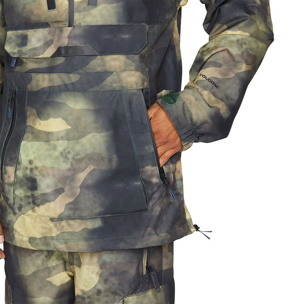 Volcom Brighton Pullover Wintersportjacke Camouflage Herren 7 Volcom Brighton Pullover Wintersportjacke Camouflage Herren – Bild 7