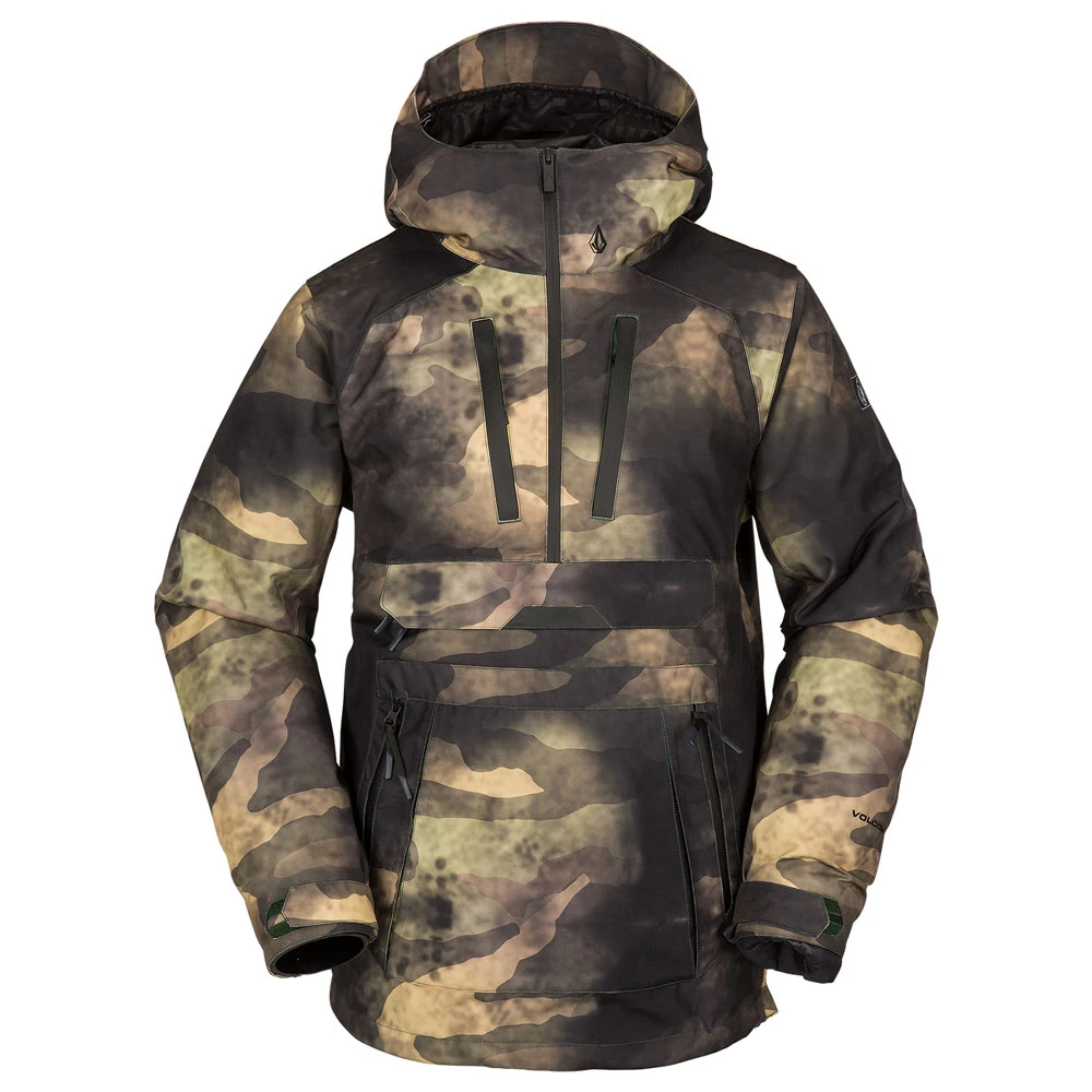 Volcom Brighton Pullover Wintersportjacke Camouflage Herren 1 Volcom Brighton Pullover Wintersportjacke Camouflage Herren