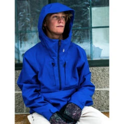 Volcom Brighton Pullover Snowboardjacke Bright Blue Herren -PICT Snow Geschaft volcom brighton pullover g652210 bbl 03 gross