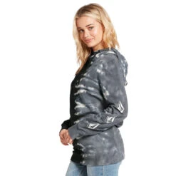 Volcom Costus Sweater Black On Black Damen -PICT Snow Geschaft volcom costus pullover fleece black on black 02 grosseXOAHOsZ0gAV1