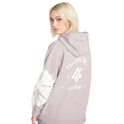 Volcom Costus Sweatshirt Amethyst Smoke Damen -PICT Snow Geschaft volcom costus pullover fleece h4152305 ams 03 grosshIqw9di6sKGRz