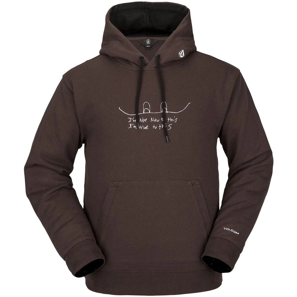 Volcom D.I. Fleece Hoodie Brown Herren 1 Volcom D.I. Fleece Hoodie Brown Herren