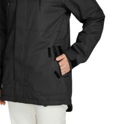 Volcom Fawn Insulated Schneejacke Black Damen -PICT Snow Geschaft volcom fawn insulated jacket h0452308 blk 05 gross58wlkippWd9sa