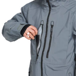 Volcom Guide Gore-Tex Tourenjacke Dark Grey Herren -PICT Snow Geschaft volcom guide gore tex jacket g0652304 dgr 03 gross