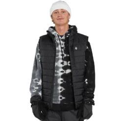 Volcom Inuslate Pullover Fleece Kapuzensweater Black Herren -PICT Snow Geschaft volcom insulate pullover fleece g4152204 tdy 02 grossDQKm06JQ2SaFX