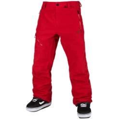 Volcom L Gore-Tex Schneehose Red Herren