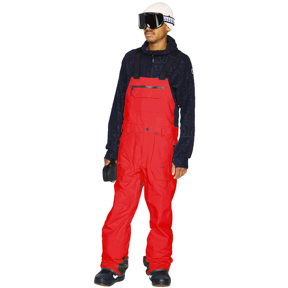 Volcom Rain Gore-Tex Bib Schneehose Red Herren 1 Volcom Rain Gore-Tex Bib Schneehose Red Herren
