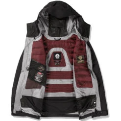 Volcom TDS Infrared Gore-Tex Funktionsjacke Black Herren -PICT Snow Geschaft volcom tds infrared gore tex jacket g0452309 black 07 gross