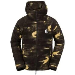 Volcom V-Science Full Zip Fleece Jacke Camouflage Herren