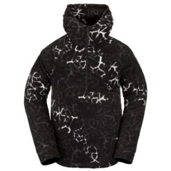 Volcom V-Science 1/2 Zip Fleece Pullover Black Giraffe Herren -PICT Snow Geschaft volcom v science half zip fleece g4152300 bag 02 gross